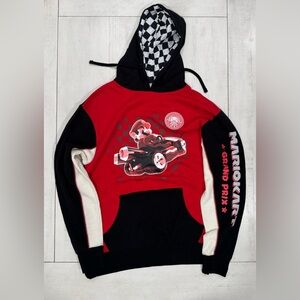 Universal Studios Hollywood Super Nintendo World Mario Kart Grand Prix Hoodie LG